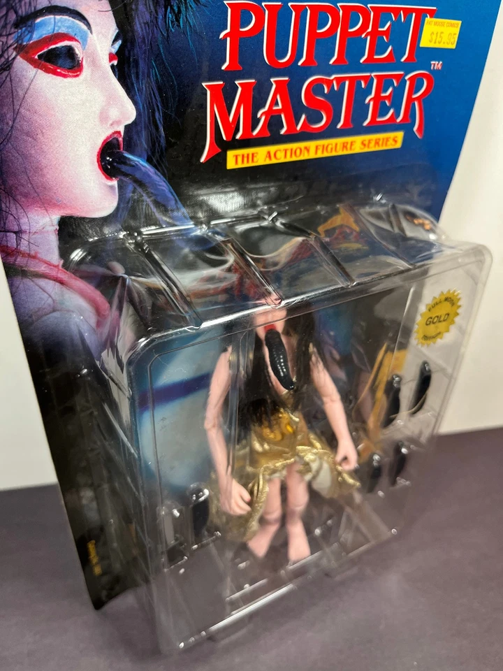 Экшн-фигурка Puppet Master LEECH WOMAN Gold 7 дюймов 1998 Full Moon Toys - Изображение 4 из 4