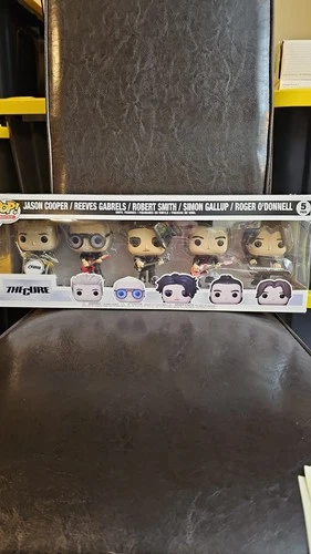 Funko Pop The Cure Jason Cooper Reeves Gabrels Robert Smith Simon Gallup 5 Pack