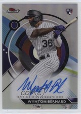 2023 Topps Finest Finest Auto Wynton Bernard #FA-WBE Auto 0s2w