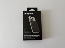 Mophie Powerstation Wireless Slim 15W Qi2-certified Power Bank Battery Black New