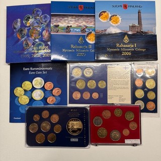 Numinook: 10 x Finland Euro KMS Sammlung