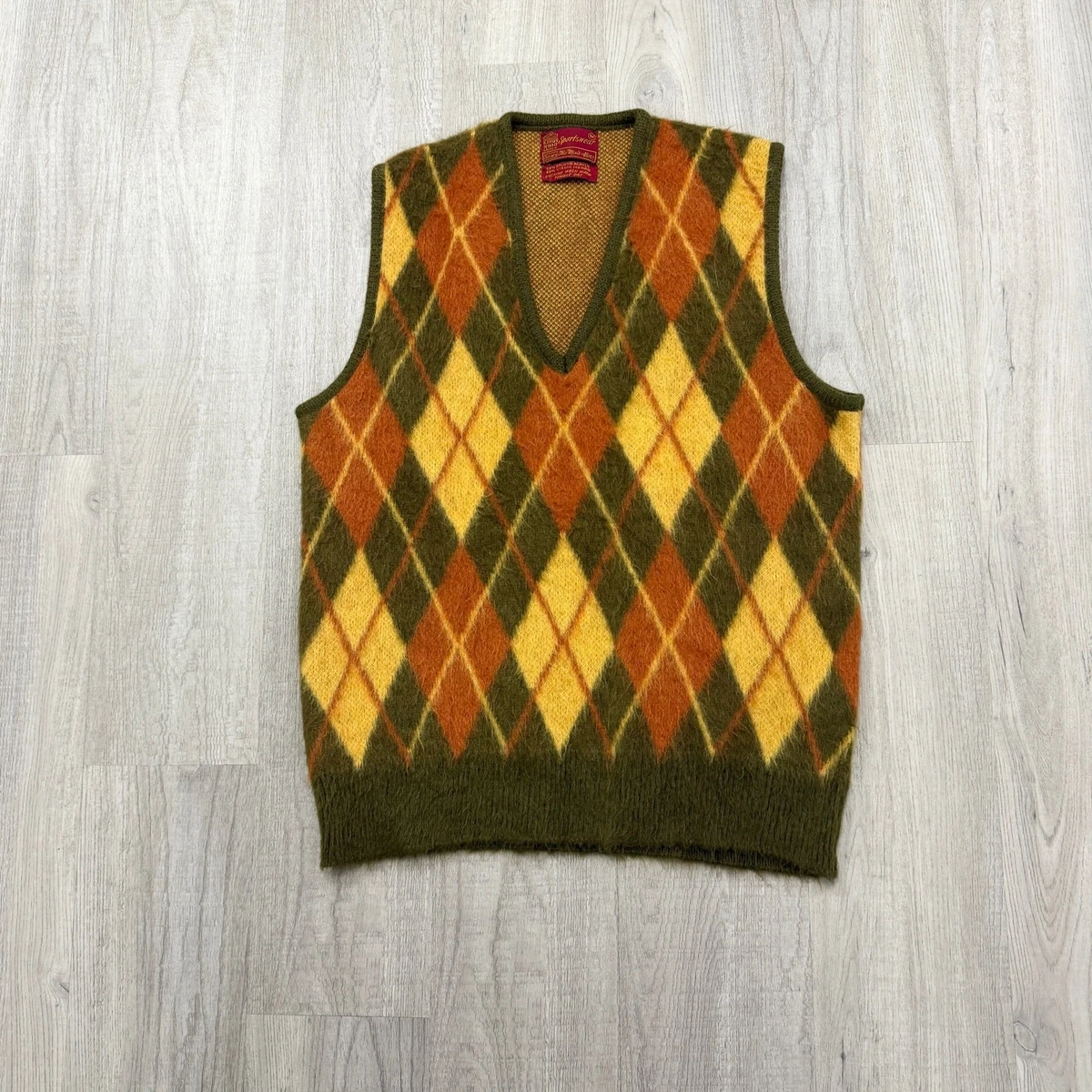Acrylic Vest Regular Size Sweaters for Men for sale | eBay