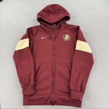 Florida State Seminoles Hoodie Sweatshirt Mens XS Red NCAA Football Nike Dri Fit