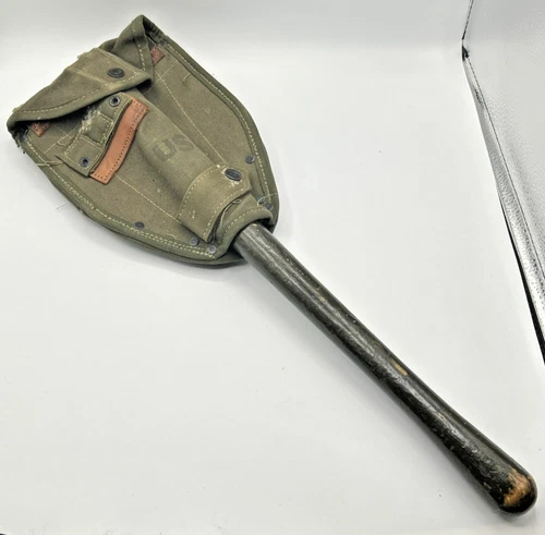 WW2 US Army Military Entrenching Shovel E-Tool Field Gear Equipment