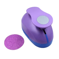 Circle Punch for Paper Crafts - 1 Inch Round Shape Paper Punches for Crafting, C