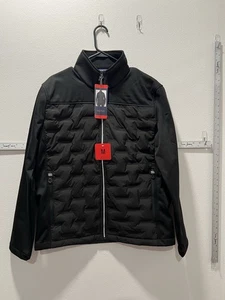 Hommes Nautica Mixte Media Veste légère - noir - Taille moyenne NWT