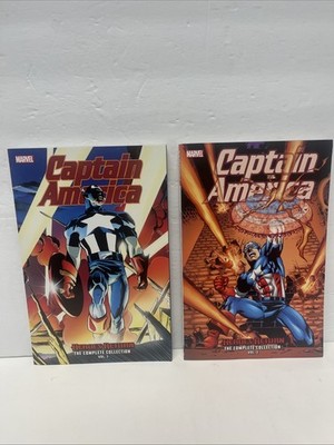 Captain America: Heroes Return Complete Collection 1 & 2 Marvel Rare 2020 1st