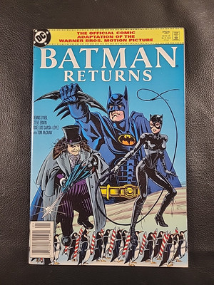 Batman Returns: Official Motion Picture Adaptation #nn Newsstand Key Issue 1992