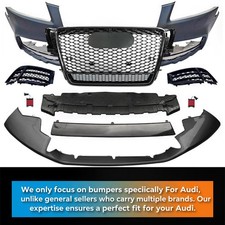 For 2009-2011 Audi A5 S5 B8 Front Bumper Valance Conversion Body Kit Rs5 Style