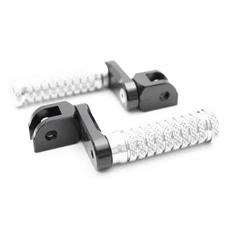 POLE Front 40mm Lowering Foot Pegs Silver For BMW R nineT 14 15 16 17 18