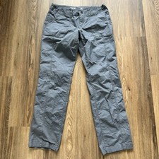 Mountain Hardwear Straight Leg Womens 8/32 31x31 Gray Mid Rise Hiking Pants