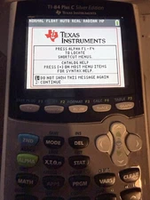 Texas Instruments TI-84 Plus C Silver Edition Graphing Calculator  - Grey