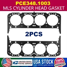 Genuine For Chevy SBC 350 MLS Multi Layer Steel Head Gasket 4.065" @ 0.040" PAIR