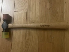 Vintage Vaughan No. SF6 SuperSteel 6 oz Soft Blow Hammer Collect Machinist USA