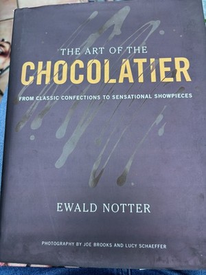 The Art of the Chocolatier - 9780470398845. See picture missing front blank page