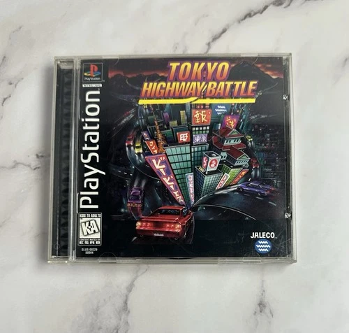Tokyo Highway Battle (Sony PlayStation, 1996) - Complete w/Manual & Tested