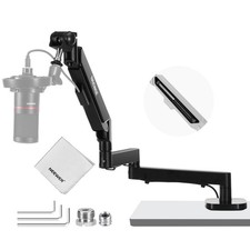 360 Swivel NEEWER MS002 Low Profile Mic Arm Desk Mount Desk Mic Boom Arm Stand