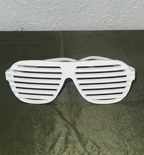 VINTAGE 2010s KANYE WEST SHUTTER SHADES WHITE NEW  