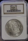 1880 S US Morgan Silver Dollar $1 NGC MS64