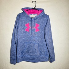 Under Armor Women's Large Blue/Pink Sweater soft little use