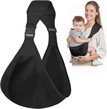 Fascia Porta Bebe, Laterale Fascia Neonat Regolabile, Fascia Neonato Ergonomico 