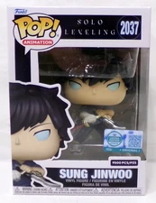 Funko Pop 2025 Animation Solo Leveling 2037 Sung Jinwoo LE EE  Exclusive 9500