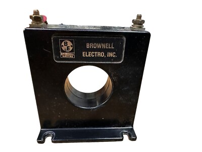 BROWNELL ELECTRO INC. 250:5A 600V 50-400Hz 10KV CURRENT TRANSFORMER SFT-251