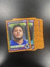 2024 SCORE-A-TREAT Football Halloween RISING STARS/VET ORANGE PUMPKIN YOU PICK