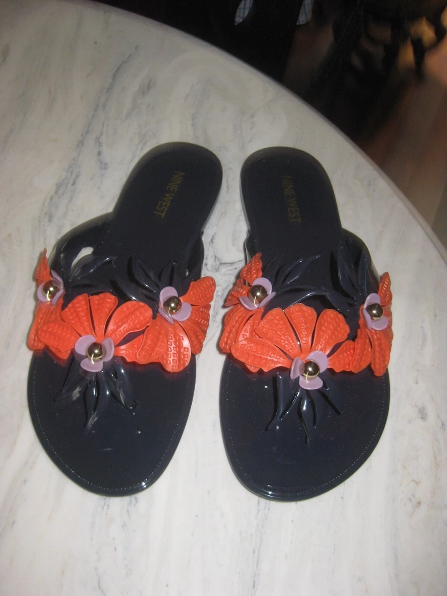 Nine West Women's Floral Flip Flop Sandals for sale | eBay