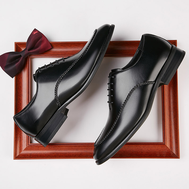 Men's Oxfords Dress Shoes Derby Shoes Business Classic British