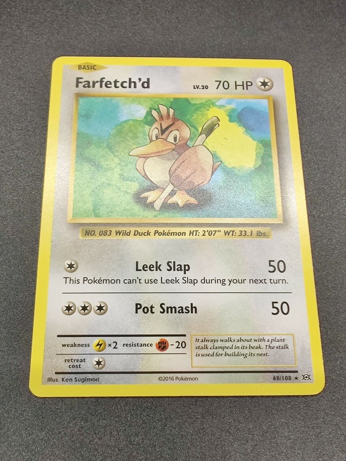 Farfetch'd - Evolutions #68 Pokemon Card