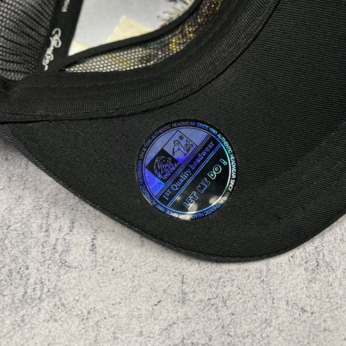 Vintage Ed Hardy By Christian Audigier Mens Trucker Hat Cap 00’s Y2k Rare Hype - 第 5/11 張圖片