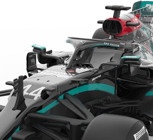 DOYUSHA 2.4GHz 1/18 RC Car Mercedes-AMG F1 W11 EQ Performance Black 98500 RTR - Picture 5 of 7