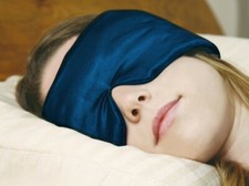 Mulberry Silk Sleep Eye Mask  Blindfold Padded Shade Cover Sleeping Silk Mask