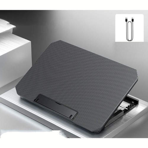Gaming Laptop Cooling Pad Stand with 2 Fan 2 USB For Notebook Cooling Pad - Bild 7 von 10