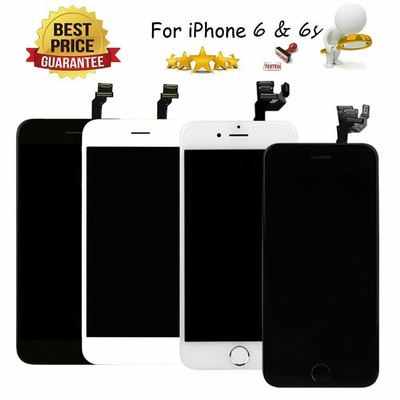 LCD Touch Screen Full Replacement W/Home Button &Camera for iPhone 6 6S 7 8 Plus