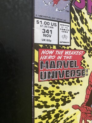 SIGNED By Erik Larsen! Amazing Spider-Man #341 (Marvel 1990) | eBay