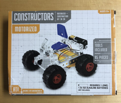 Constructors Motorized Construction Kit New in Open Box.