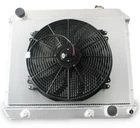 3 ROW RADIATOR SHROUD 16"FAN FOR 1963 64 65 1966 CHEVY TRUCK C10 C20 C30 LS SWAP