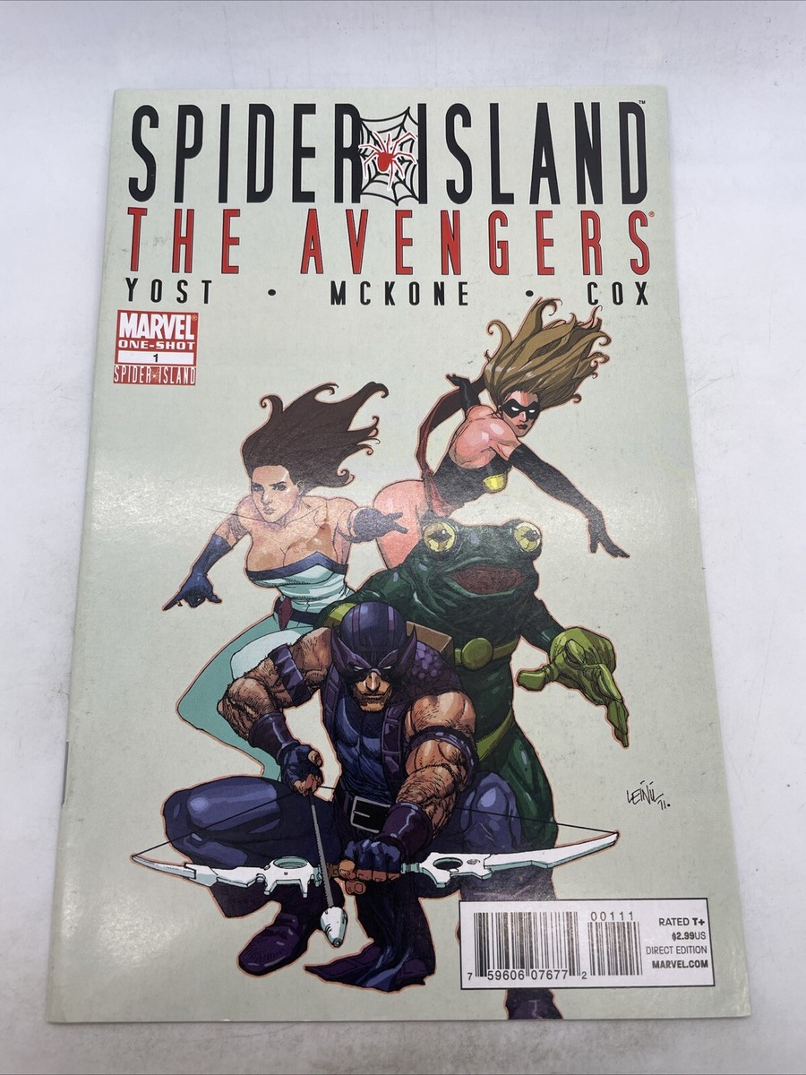 SPIDER ISLAND THE AVENGERS MARVEL ONE SHOT #1 SPIDERMAN COMIC | eBay