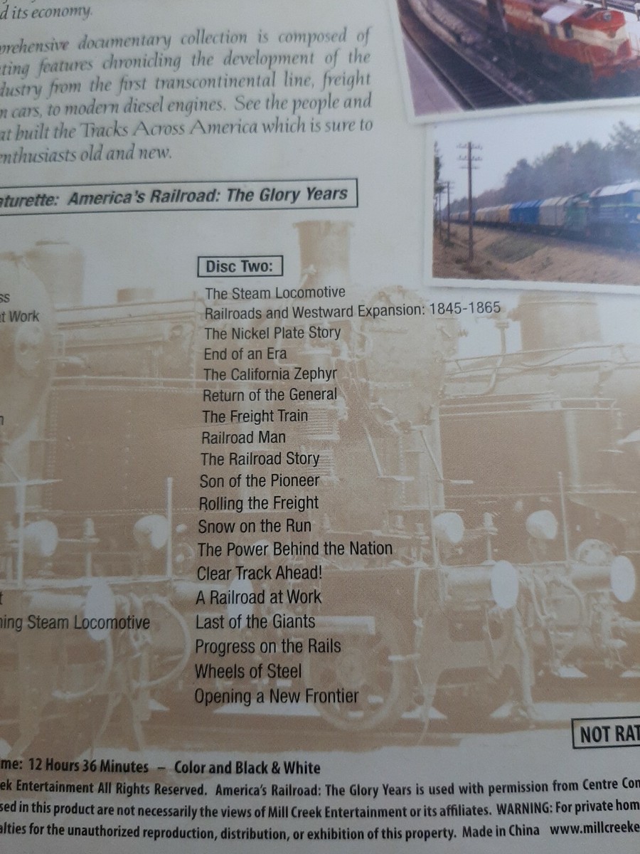 コレクション RAILROADS ACROSS AMERICA Railroad History Comic Book Collection - Rails Across