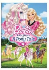 Barbie  Her Sisters in A Pony Tale - DVD - GOOD
