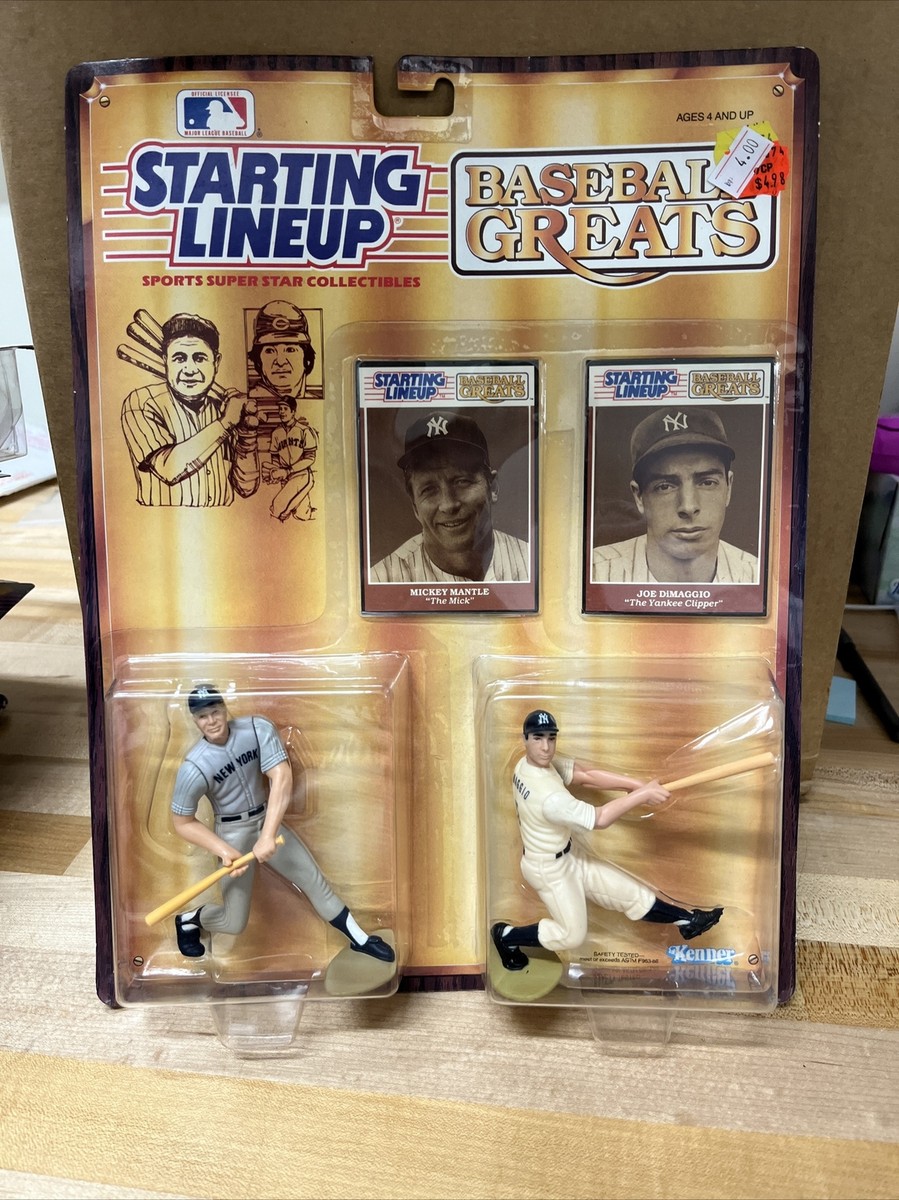 50’S★ホーボー★デカンタ★ビンテージ★置物★人形★USA★ルンペン★浮浪者 1989 Starting Lineup Baseball Greats Mickey Mantle Joe DiMaggio
