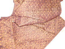 CROSCILL GALLERIA RED BROWN GOLD (1) KING BEDSKIRT 15" SPLIT CORNER TUSCAN