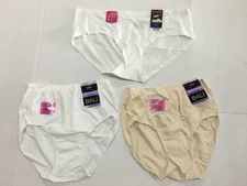 Bali Comfort Keep Cool Comfortable Brief 2 pairs size 6/7 maidenform 8