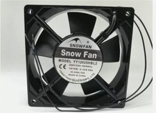 1 PCS SNOWFAN Fan YY12025HBL2 AC 20V/240V 12cm 12025 2 Wire Aluminum frame