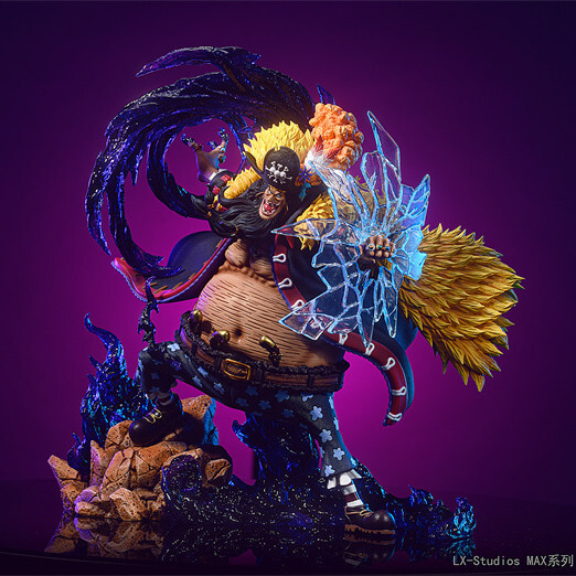 LX Studio One Piece Black Beard Marshall·D·Teach Resin Statue in