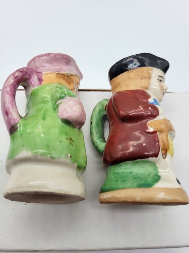 Vintage Man and Woman Colonial Salt and Pepper Shakers Made in Japan - Picture 4 of 6