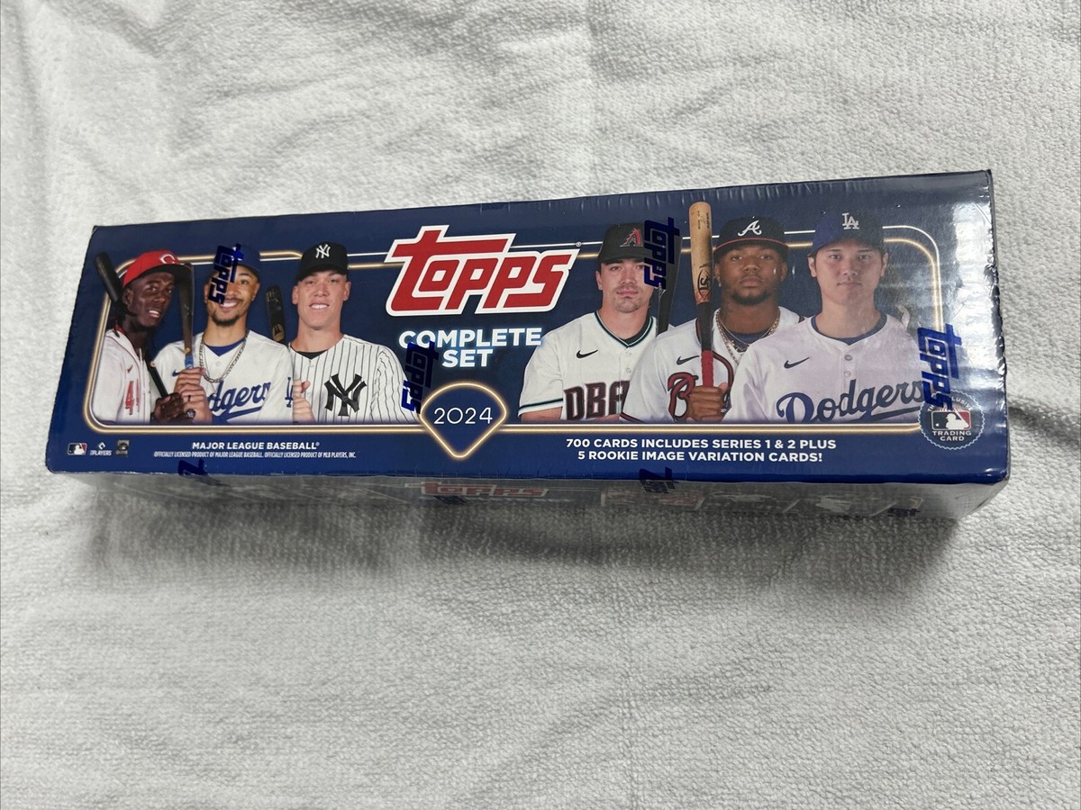 【新品未開封】Topps Complete Set 2024 MLB 2024 Topps MLB Baseball Complete Set (700 Cards) | GameStop