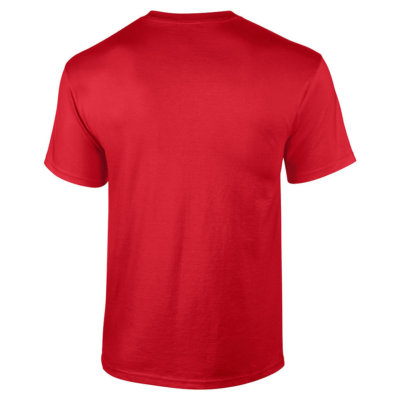 Ethiopian Airlines White Logo African Aviation Red Cotton T-shirt